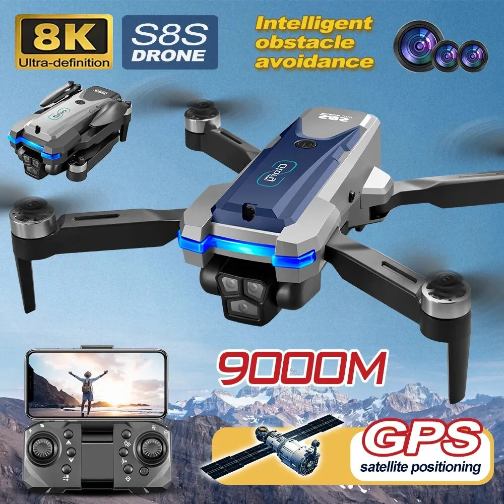 S8S GPS Drone 5G Wifi 8K HD Du – Drone Mapping recenzja i cena